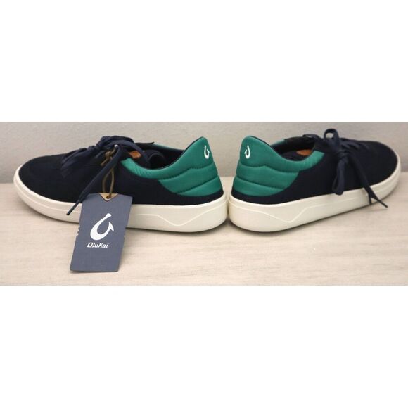 OluKai 10514-548Z Men' s Sz 10.5 Navy Blue/Bamboo Punini Casual Shoes - Picture 11 of 11